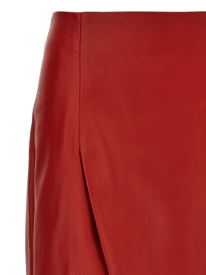 Loulou Studio Slit Skirt-36 Nd Loulou Female In Red