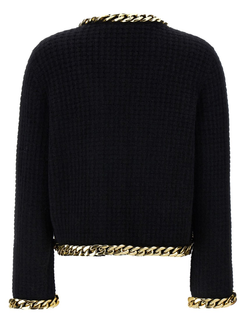 Tory Burch Kendra Chain Blazer And Suits In Black