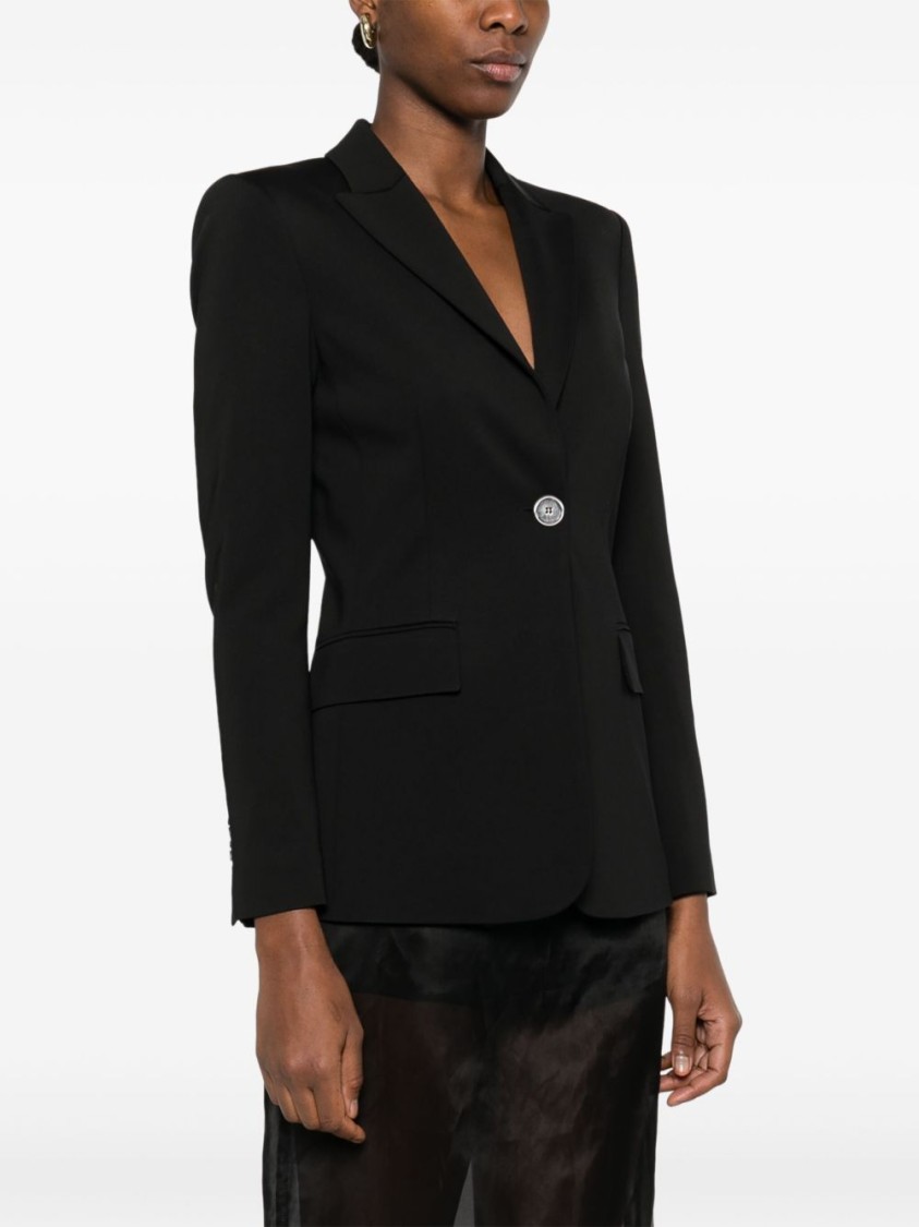 Pinko Flap Pockets Long Sleeves Notched Lapels