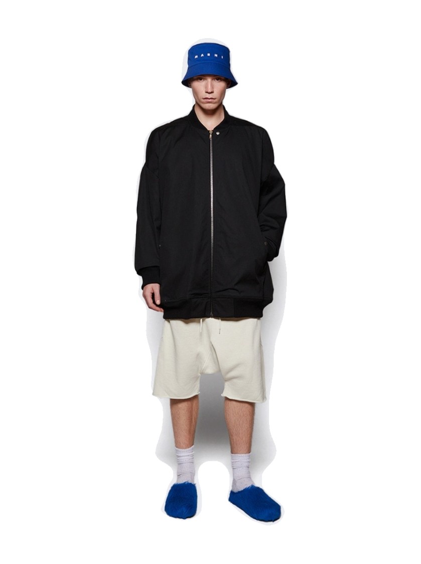 MARNI MARNI LONG-HAIR CALFSKIN FUSSBETT SABOT SHOES