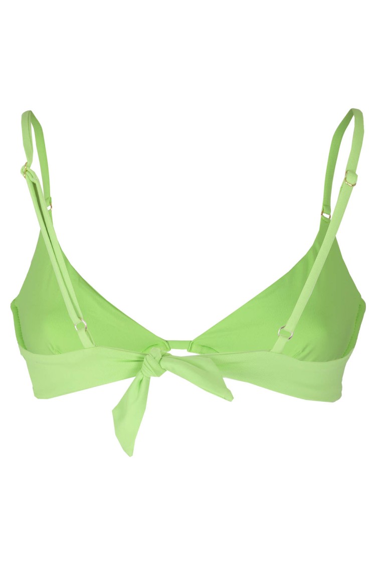 Melissa Odabash Lime Green Bikini Top In Green