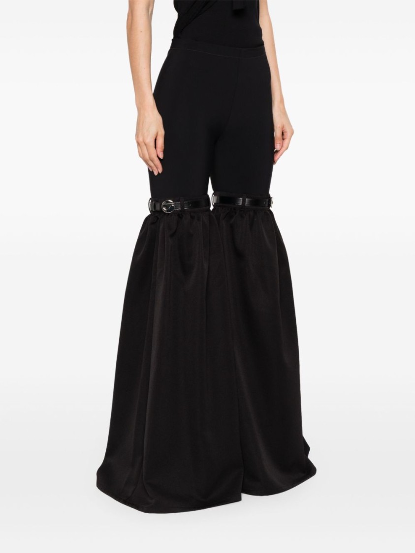 Coperni Flared Trousers With Fitted Upper