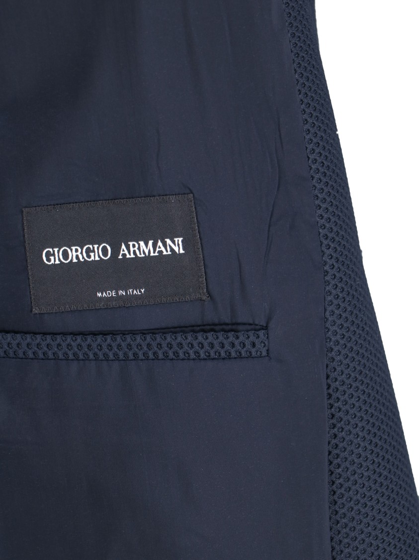 Giorgio Armani Tailored Jacket Textured Fabric