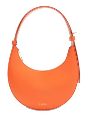 トートバッグ Furla Structured Handbag With Gold-Tone Clasp Furla Structured tote bag gold hardware | The Fashion Square