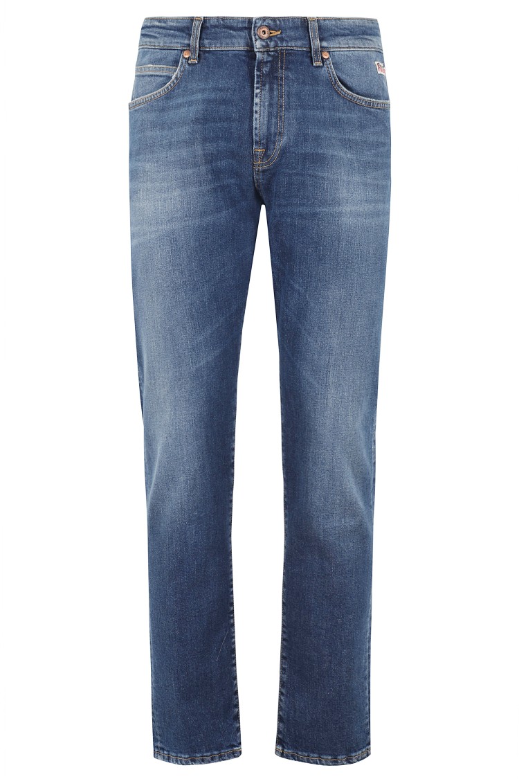 Roy Rogers 517 Man Denim Elastic Paul In Blue