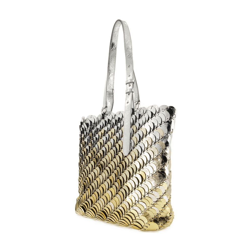 Rabanne Shoulder Bag - Leather - Gold In Gold