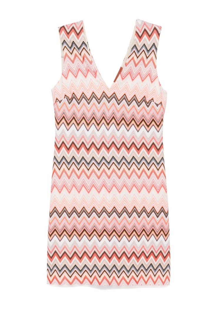 Missoni Women's Sleeveless Short Dress In Multi