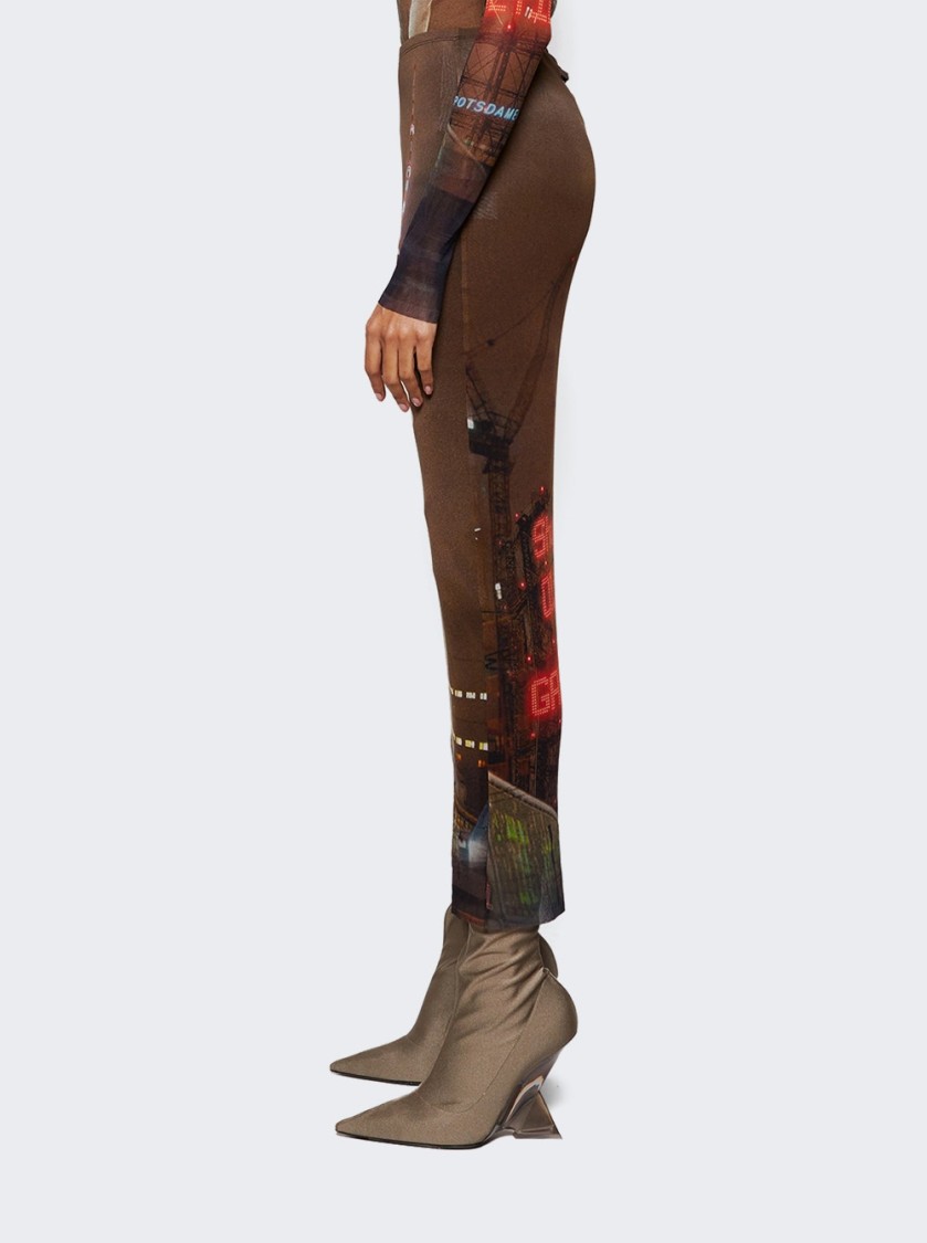 Jean Paul Gaultier Mesh Long Skirt