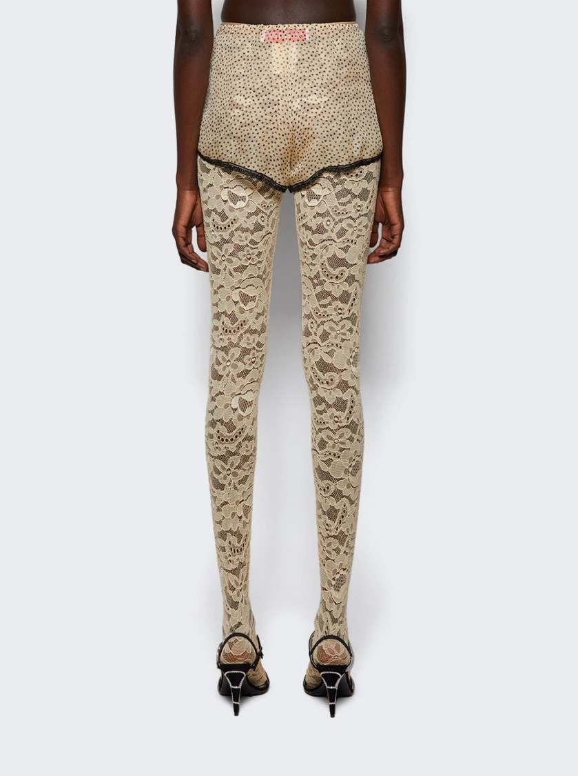Valentino Silk Lace-detail Shorts