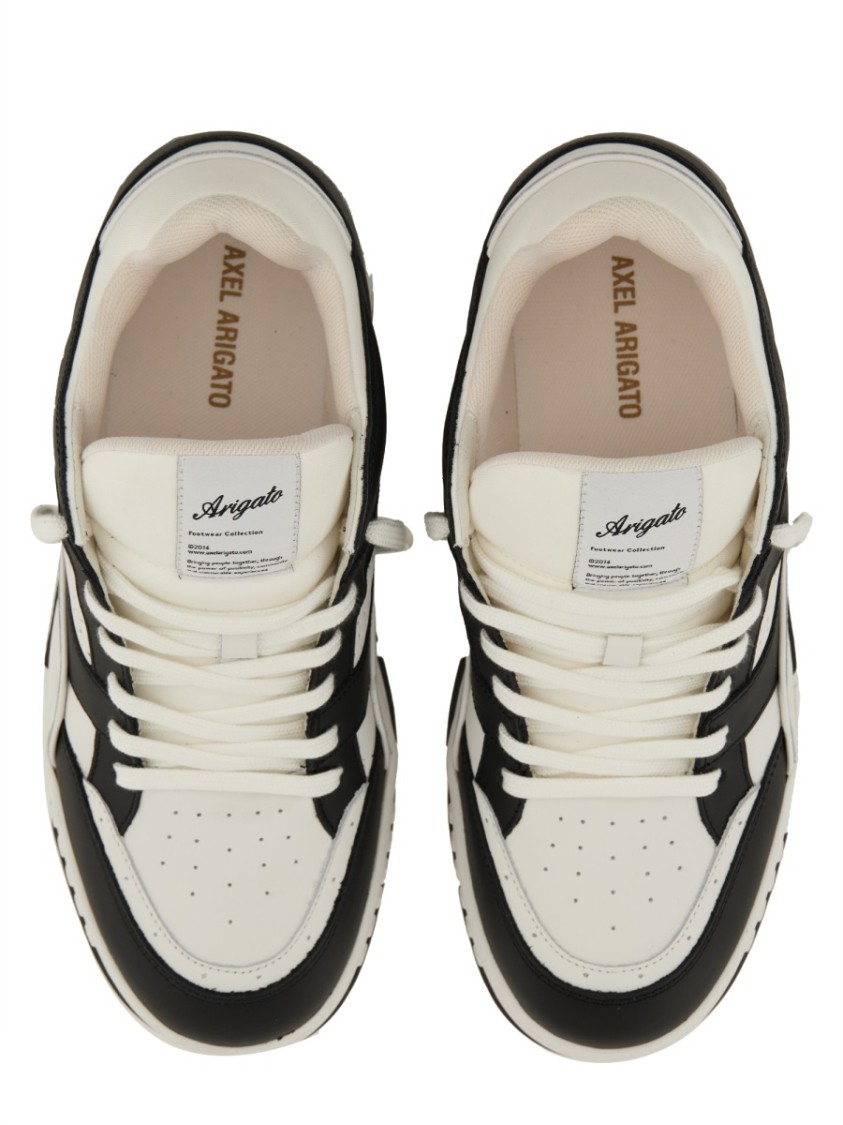 Axel Arigato Area Lo Leather Low-top Sneakers In Black