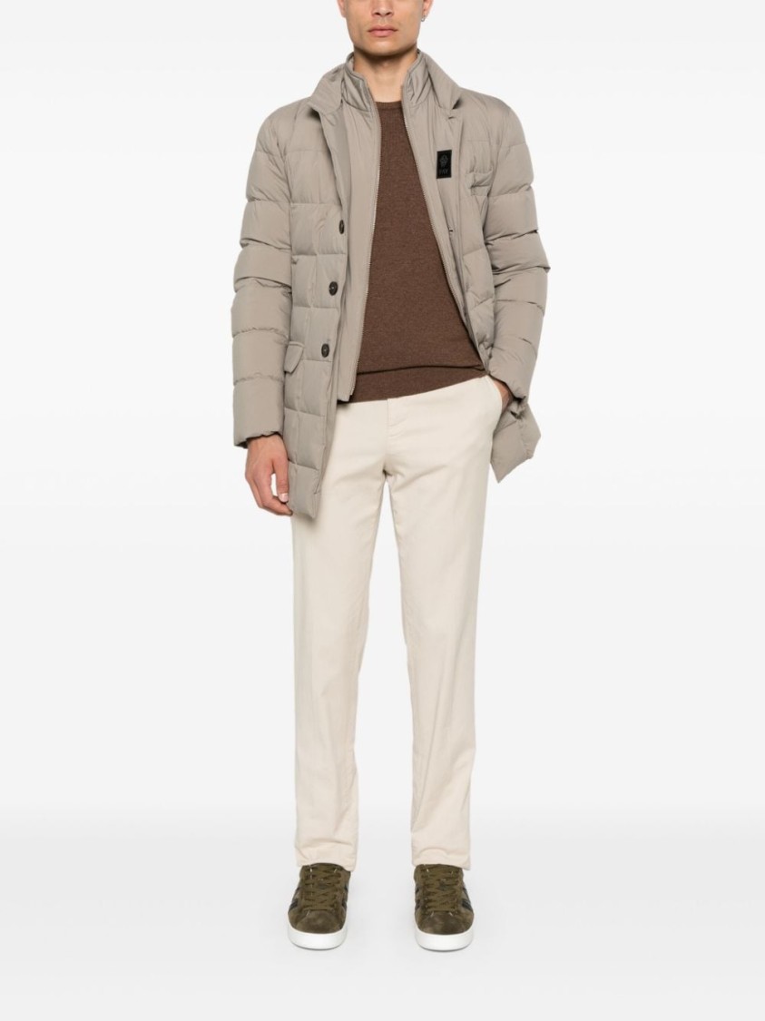 Shop Polo Ralph Lauren Classic Wool Sweater With Design And Fit In Grey