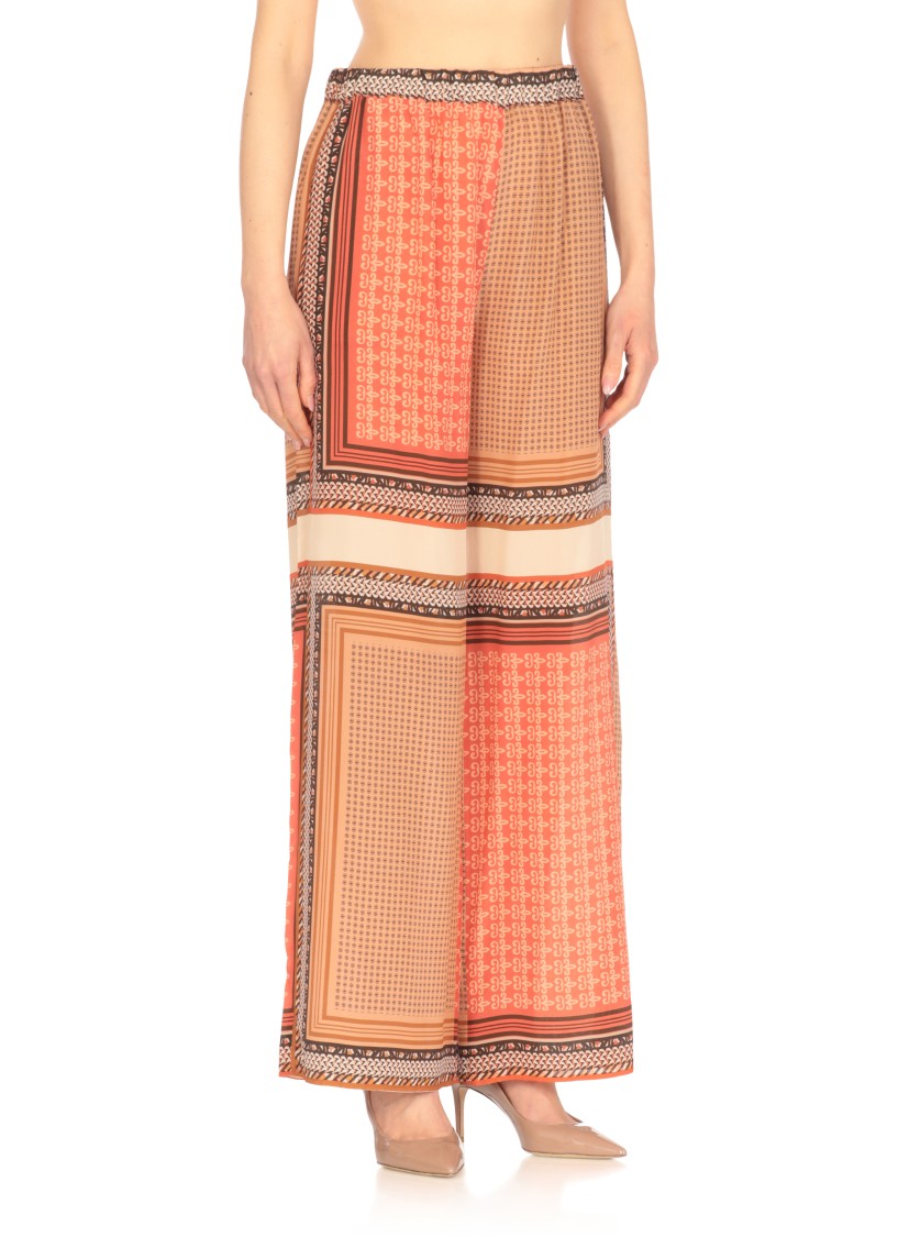 Antonelli Firenze Sasha Wide Leg Pants In Multi
