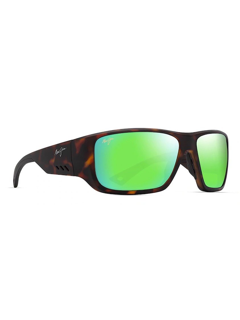 Maui Jim Keha Bold Tortoiseshell Frame Sunglasses In Brown