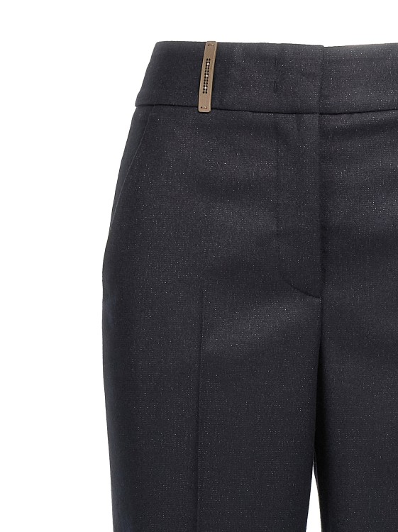 パンツ PESERICO Lurex flannel pants Peserico Lurex Flannel Pants | ShopSimon