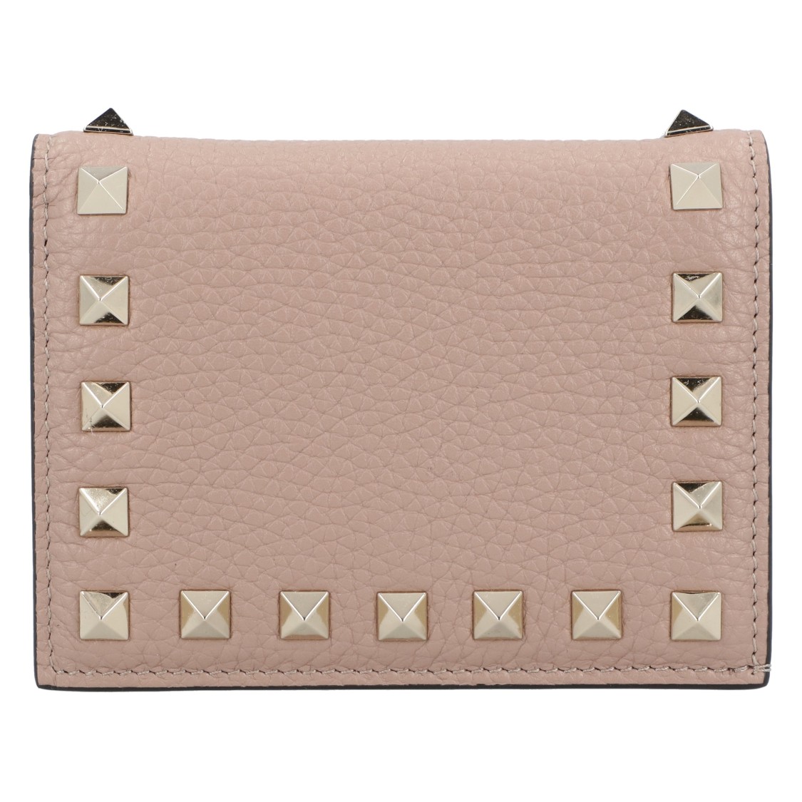 Valentino Rockstud Wallet In Pink