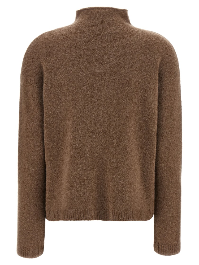 Max Mara Gianna Turtleneck Sweater In Brown