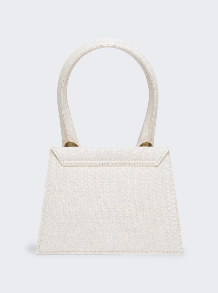 Jacquemus The Medium Chiquito Handbag Light Greige In Neutrals