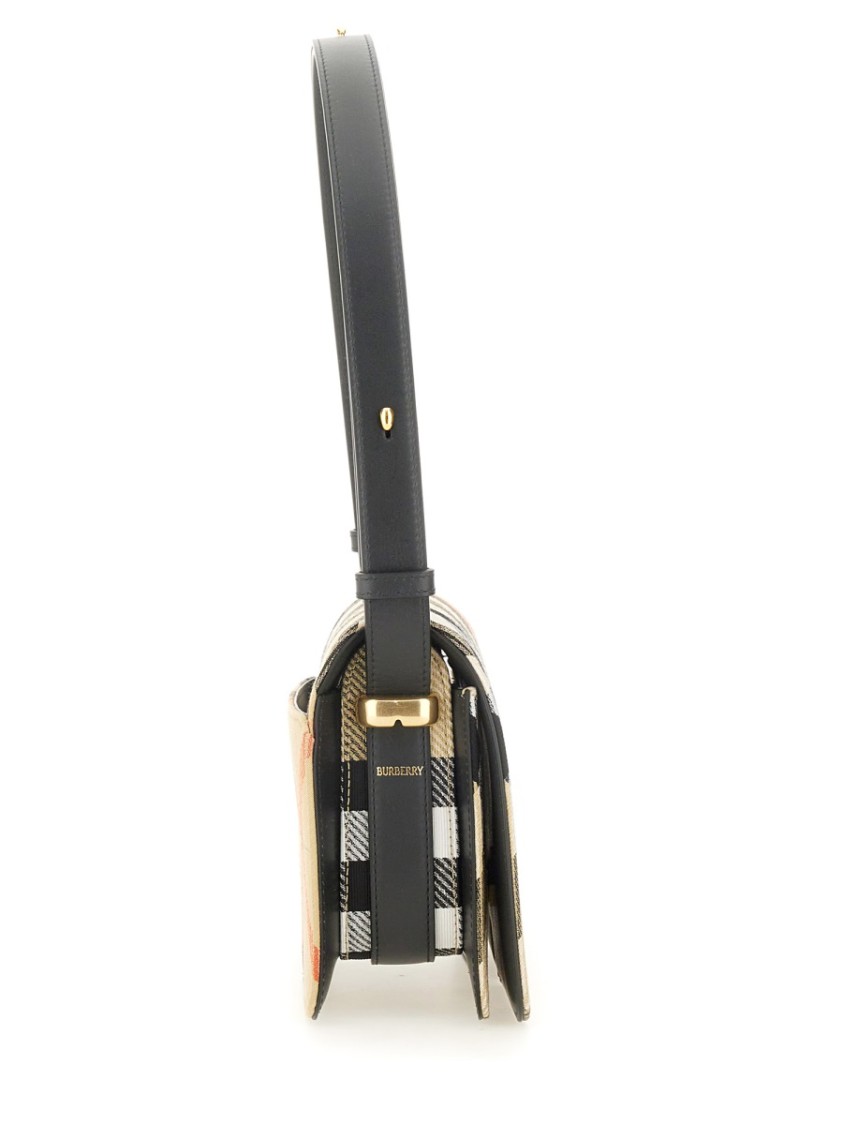 Burberry Snip Bag In Brown