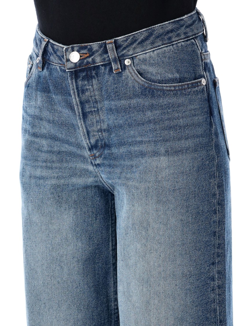 Apc Jeans A. P.c. Woman Color Indigo In Blue