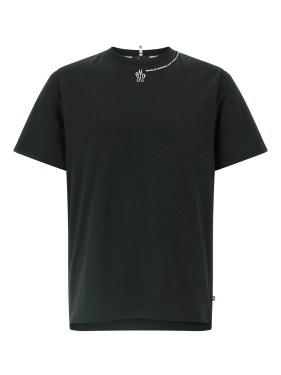 ★大人気★MONCLER MAGLIA T-SHIRT ブラック Moncler Crew-Neck T-Shirt in Cotton | Saks Fifth Avenue