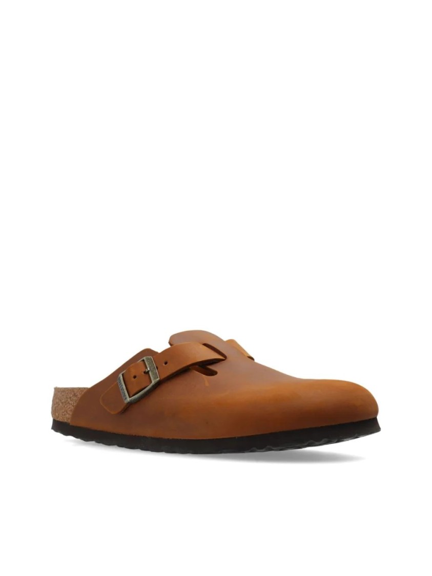 Birkenstock Classic Brown Boston Clog Slippers