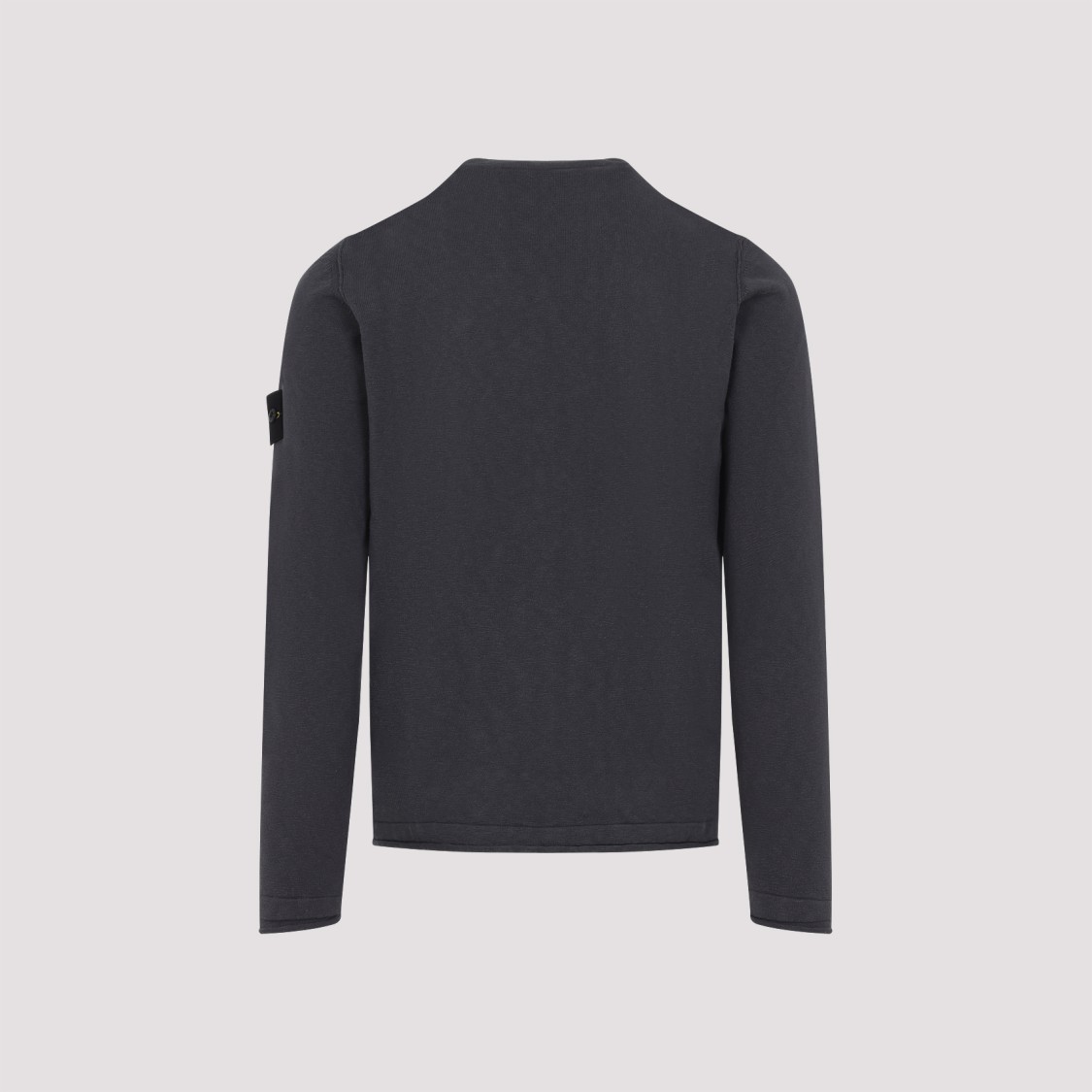 Shop Stone Island Crew Neck Pullover In Grey