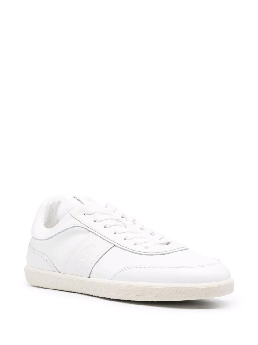 Tod's Allacciata T Cassetta Sneakers In White