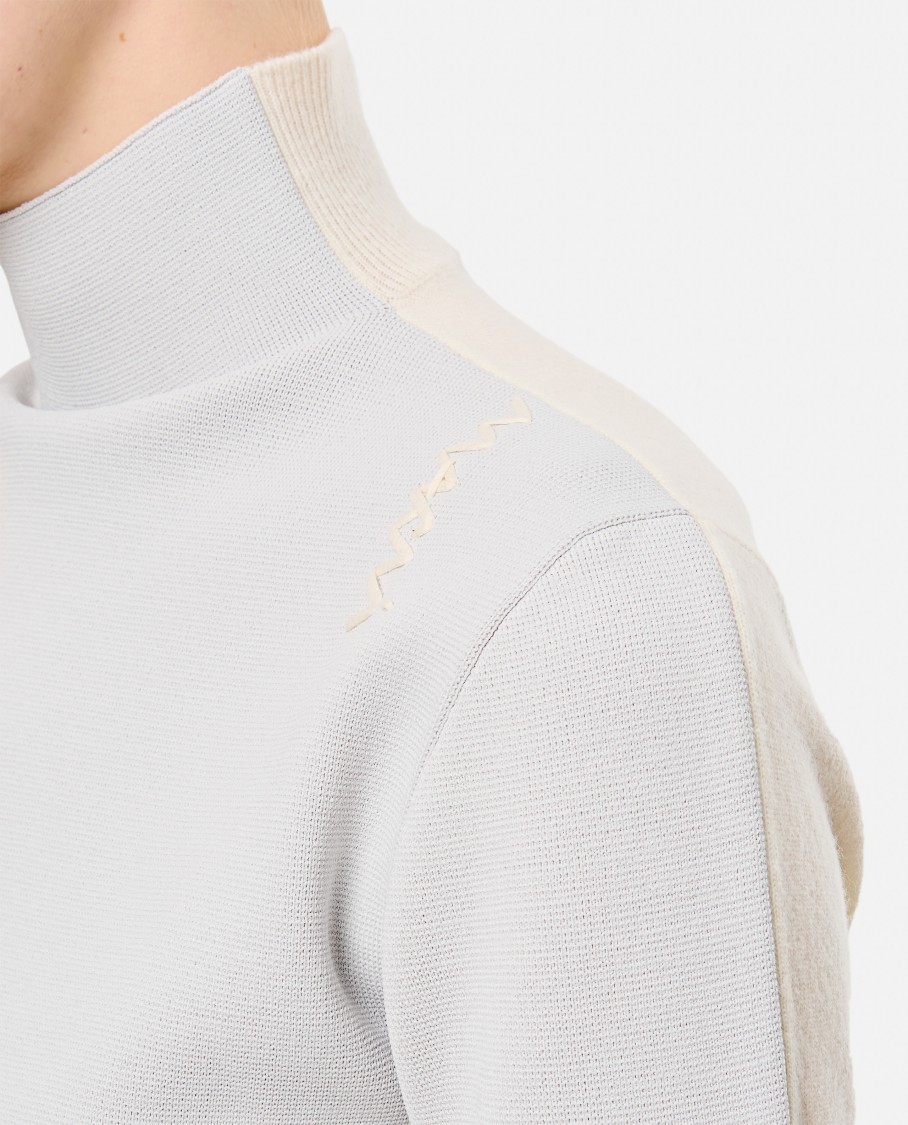 Marni Turtleneck Sweater In Neutrals