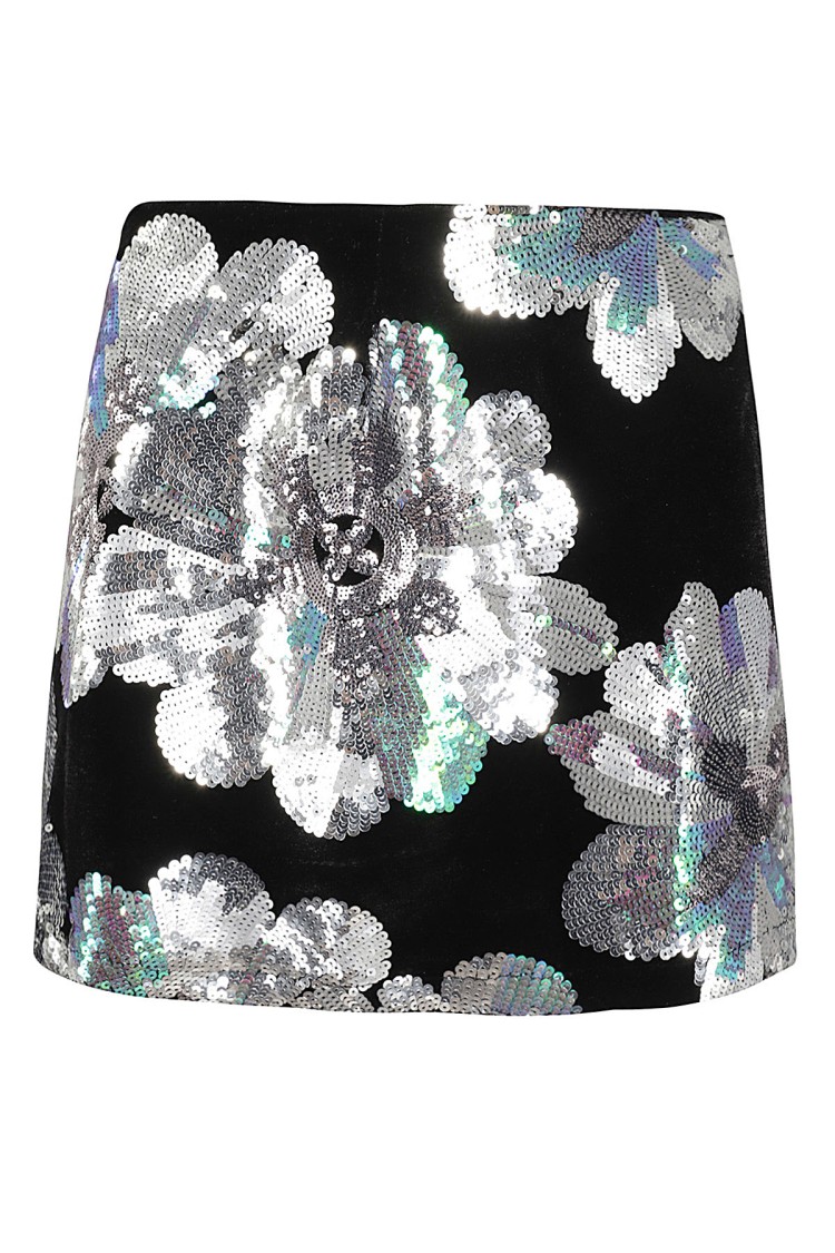 Sabina Musayev Isolda Mini Skirt In Black
