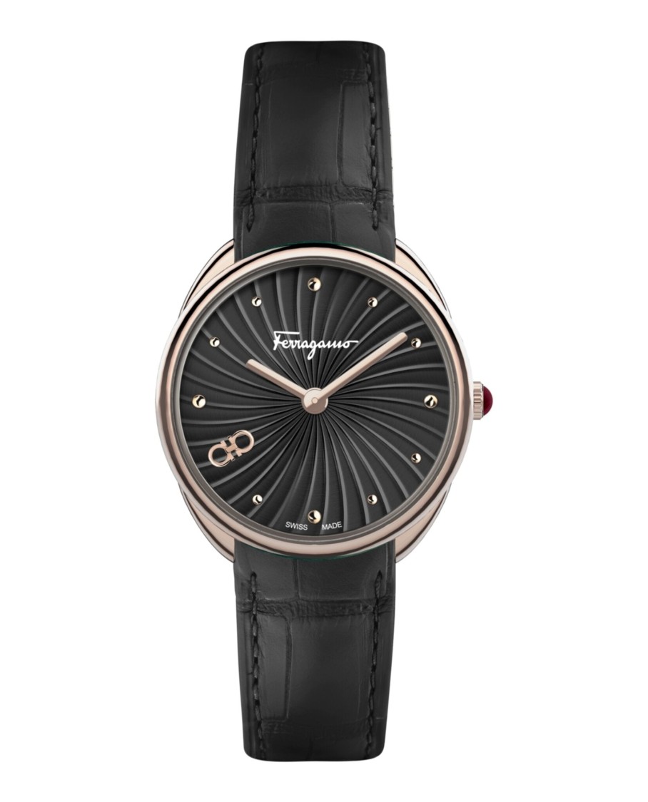 Ferragamo Cuir Watch