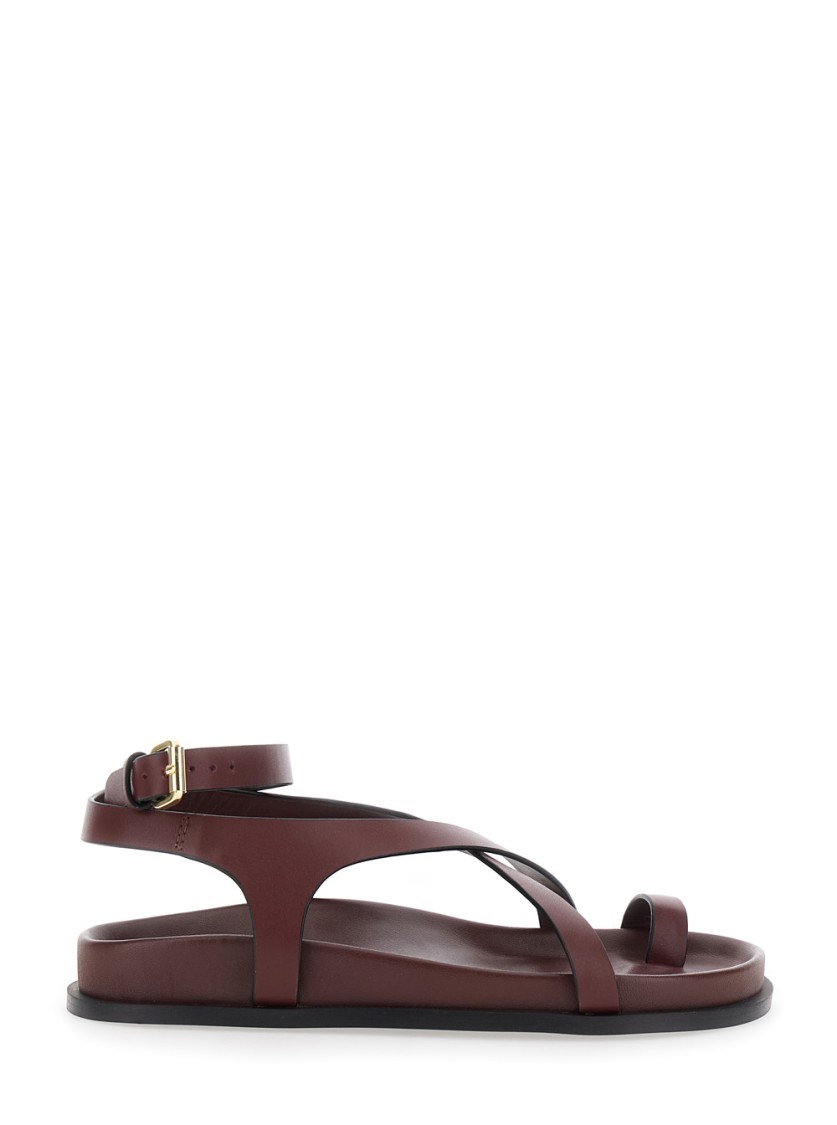 A.emery Jalen Slim' Bordeaux Sandals