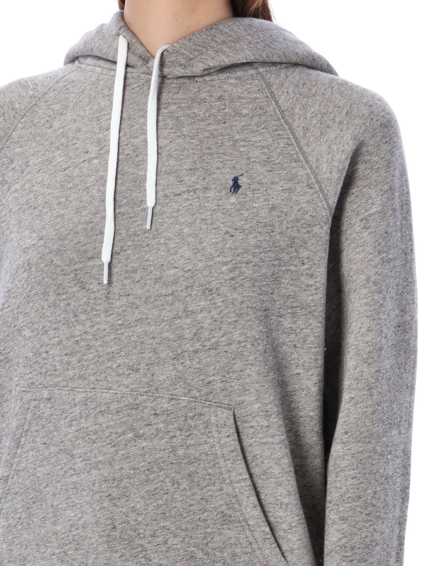 POLO RALPH LAUREN POLO RALPH LAUREN RELAXED FIT PONY HOODIE WITH SIGNATURE EMBROIDERY