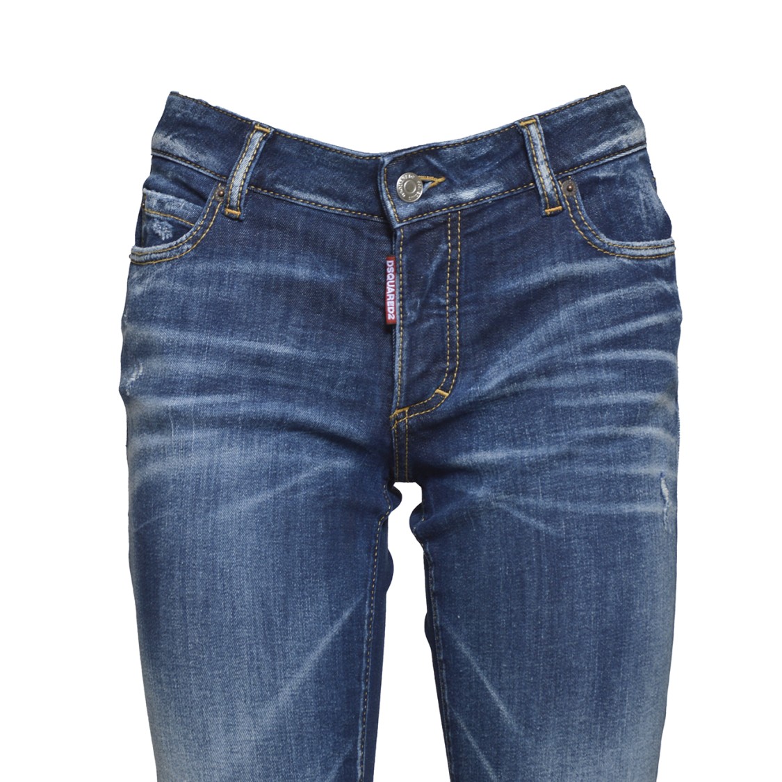 Dsquared2 Blue Jennifer Denim Jeans In Green
