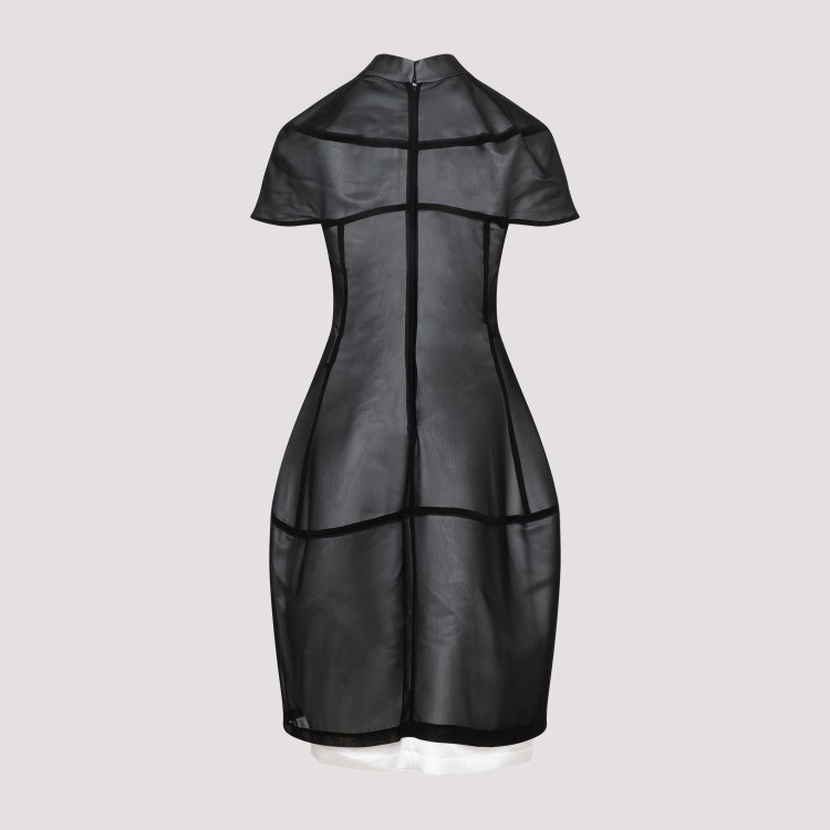 コムデギャルソン Comme Des Garcons Polyester Mini Dress Comme des Garçons Comme des Garçons Tiered Poly Jersey Dress