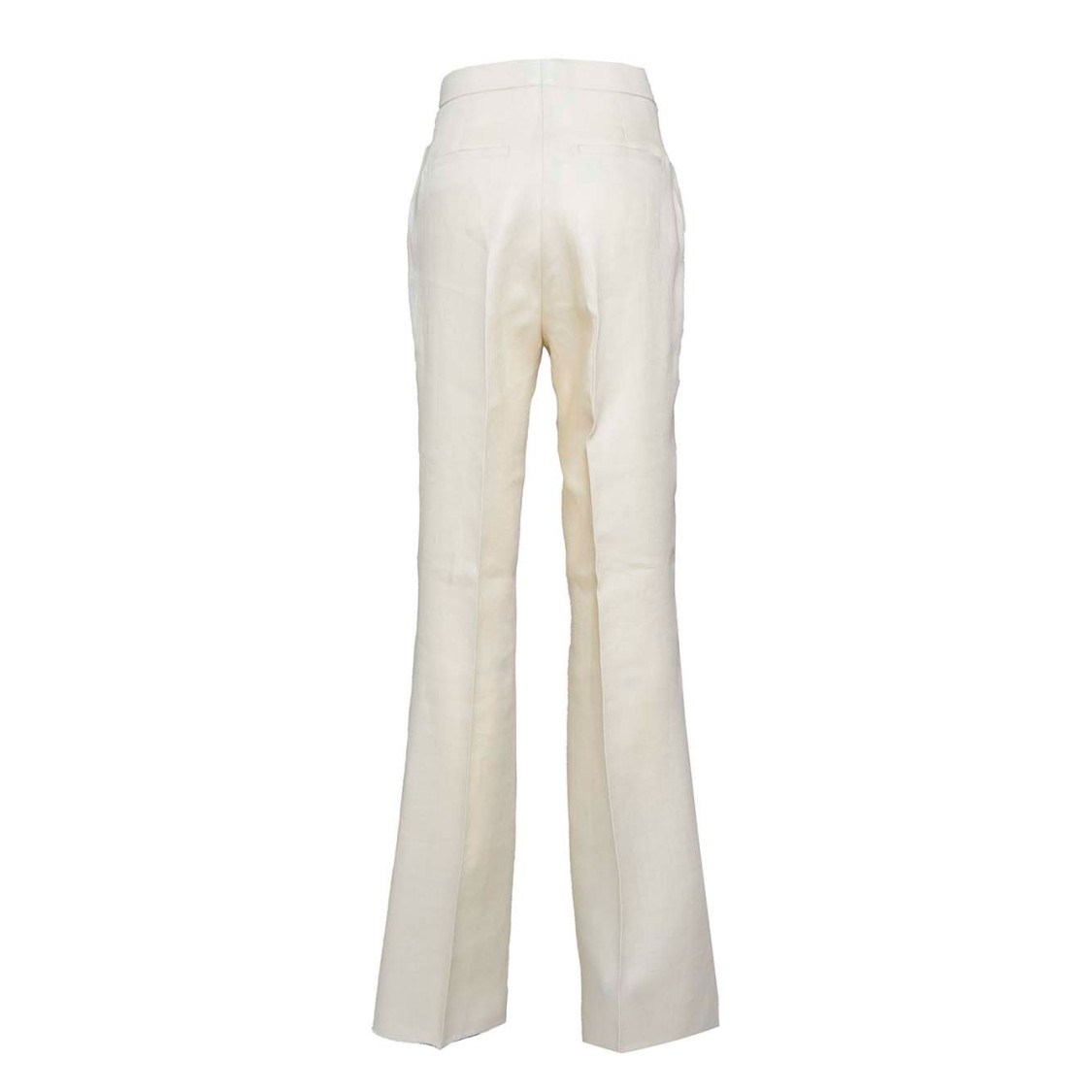 Shop Tagliatore P-adima Pants In Cream Linen