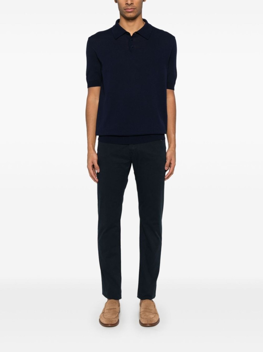 Jacob Cohen Navy Blue Slim Fit Nick Denim In Black