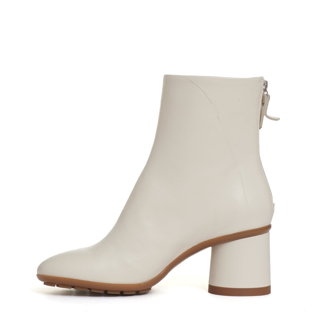 Agl Attilio Giusti Leombruni Agl Leather Ankle Boot In White