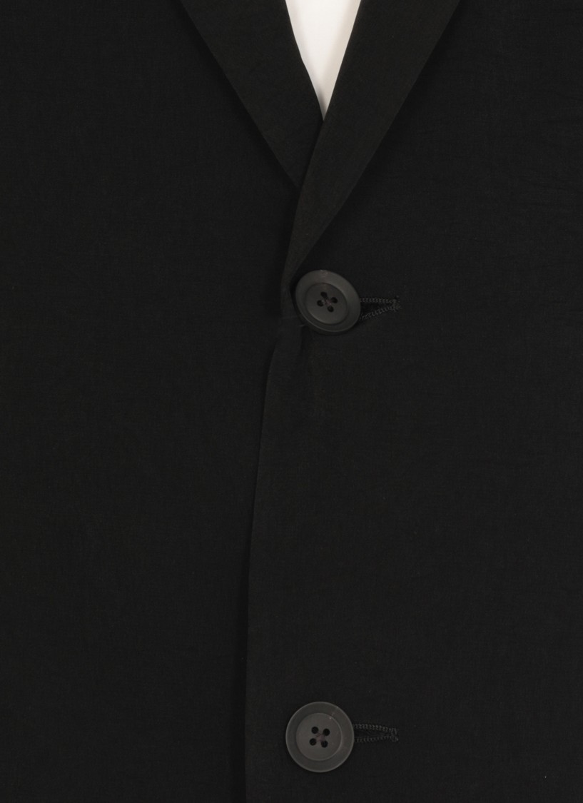 Yohji Yamamoto Single-breasted Blazer With Back Opening