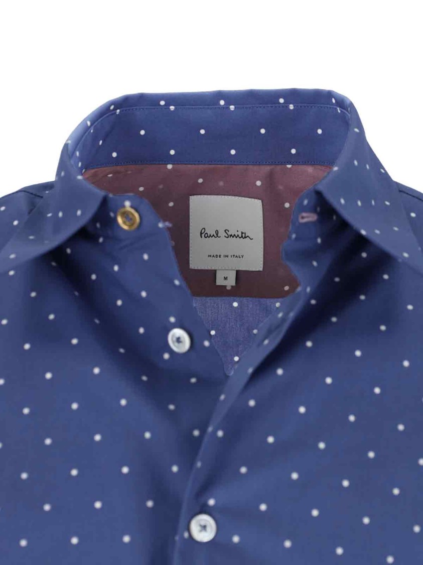Paul Smith Polka Dot Long Sleeve Button-down Shirt