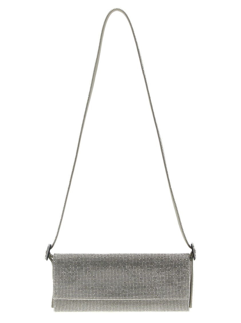 Benedetta Bruzziches 'vittissima La Grande' Crossbody Bag In Gray