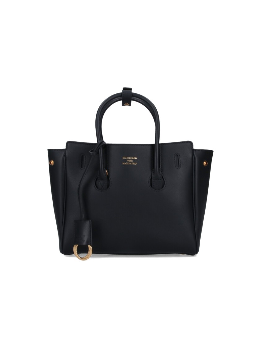 Balenciaga Mini 'Hampton' Bag  Black
