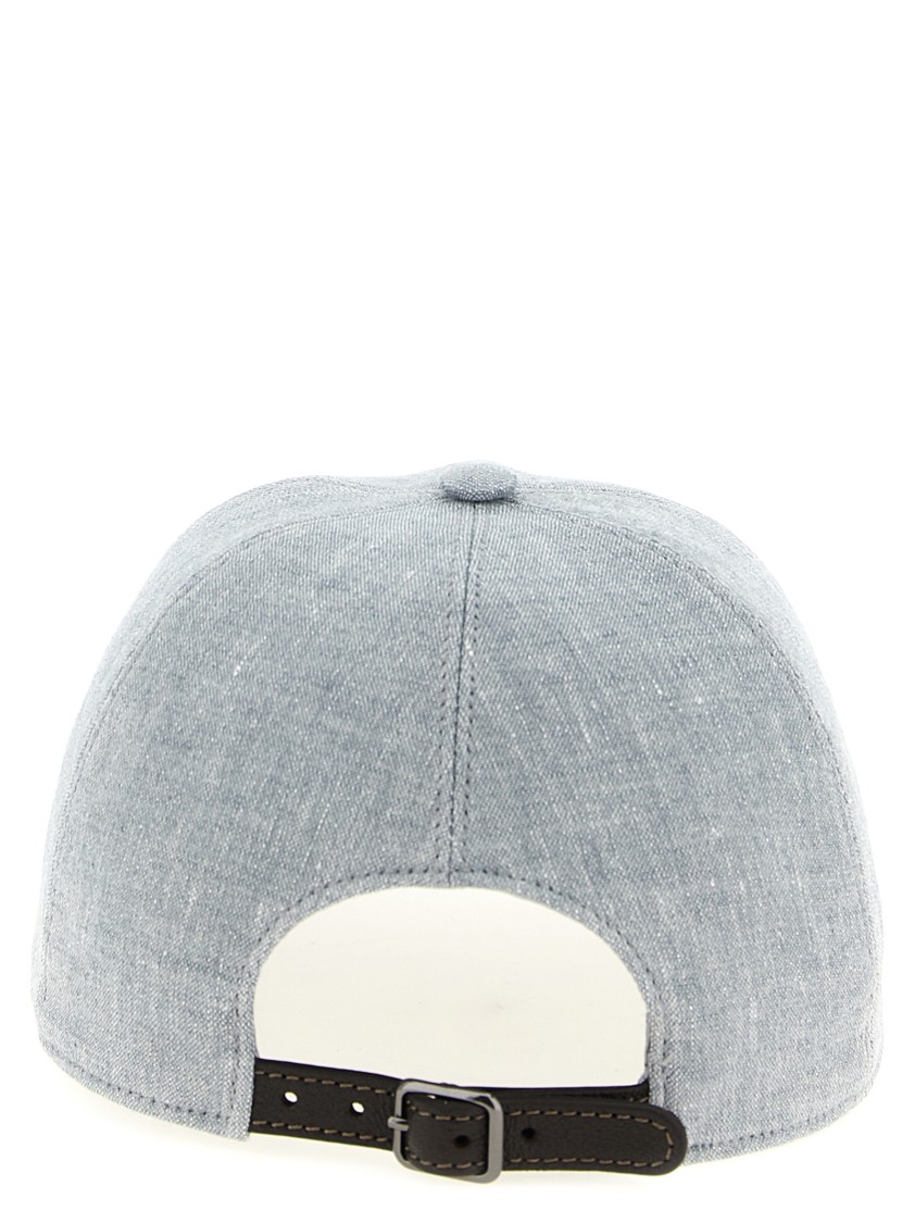 Brunello Cucinelli Baseball' Cap In Gray