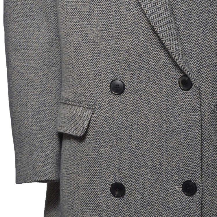 トレンチコート Isabel Marant Etoile Ecru And Black Wool Lexana Coat Lexana Coat - Black / Ecru | SHOP BAZAAR