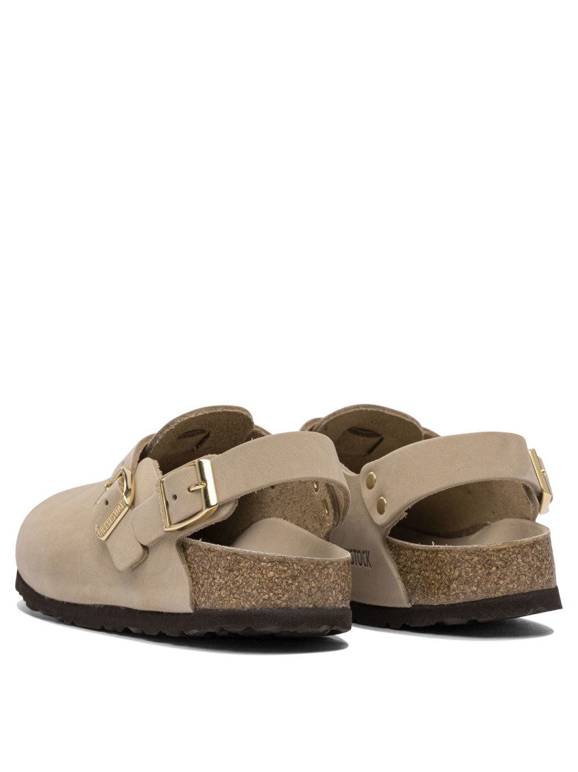 Birkenstock "tokio" Sabot In Neutral