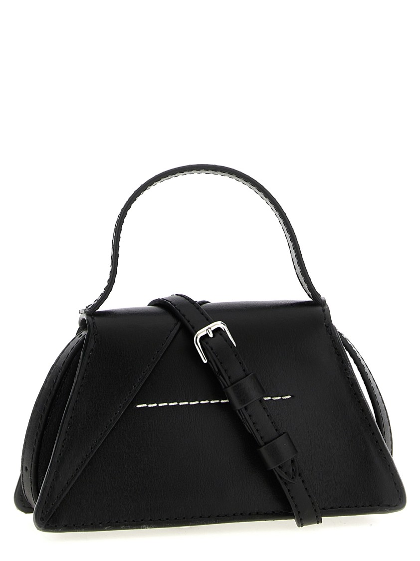 Mm6 Maison Margiela Mm6 By Maison Margiela 'layered Japanese' Handbag In Black