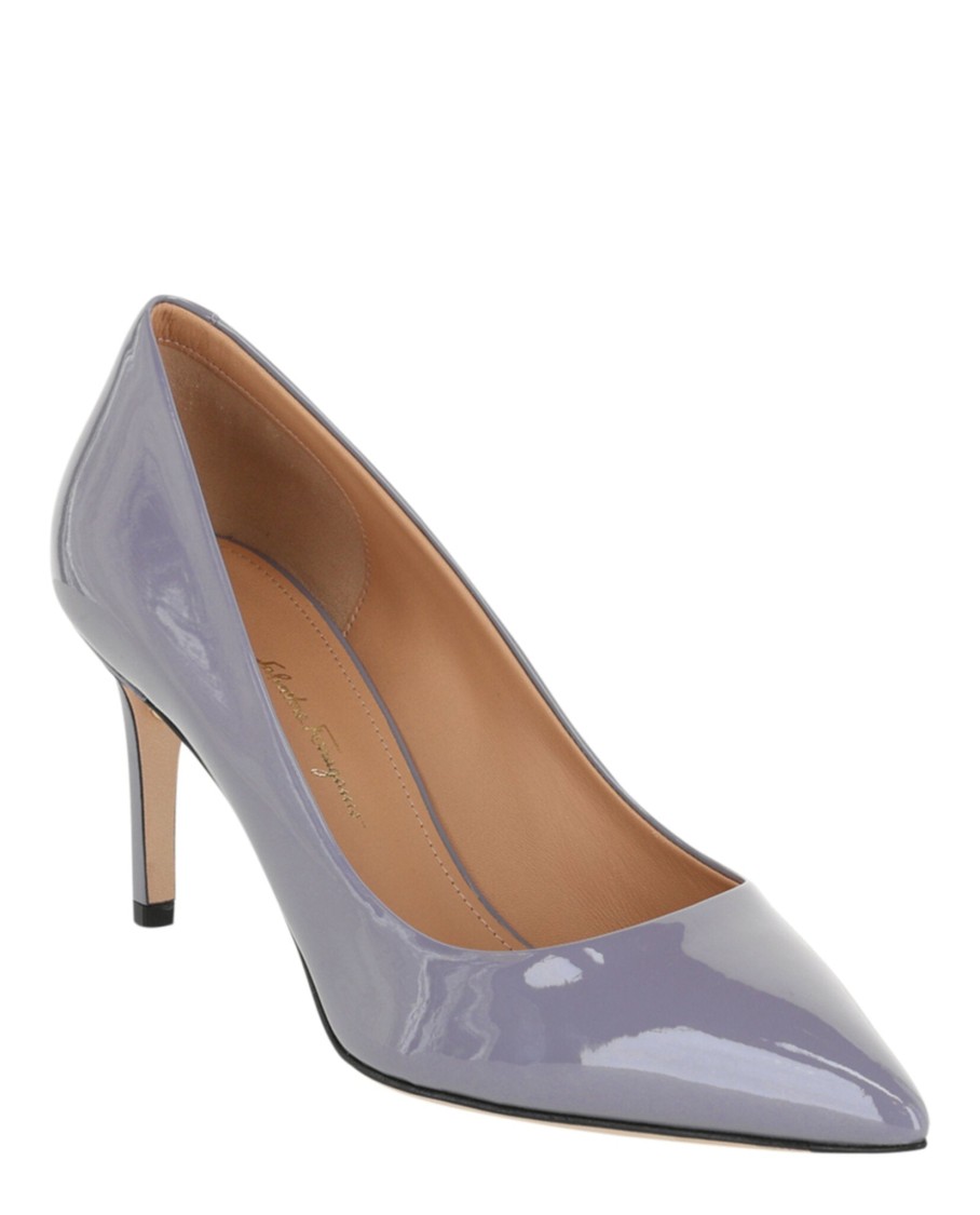 Ferragamo Ilary Pointed-toe Patent Pumps