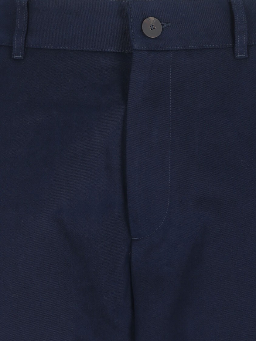 Studio Nicholson Straight Leg Trousers With Pockets And Loops