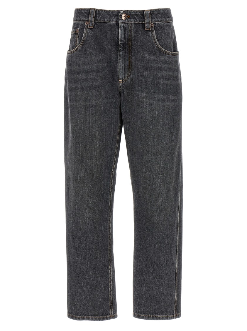Brunello Cucinelli Jeans In Black