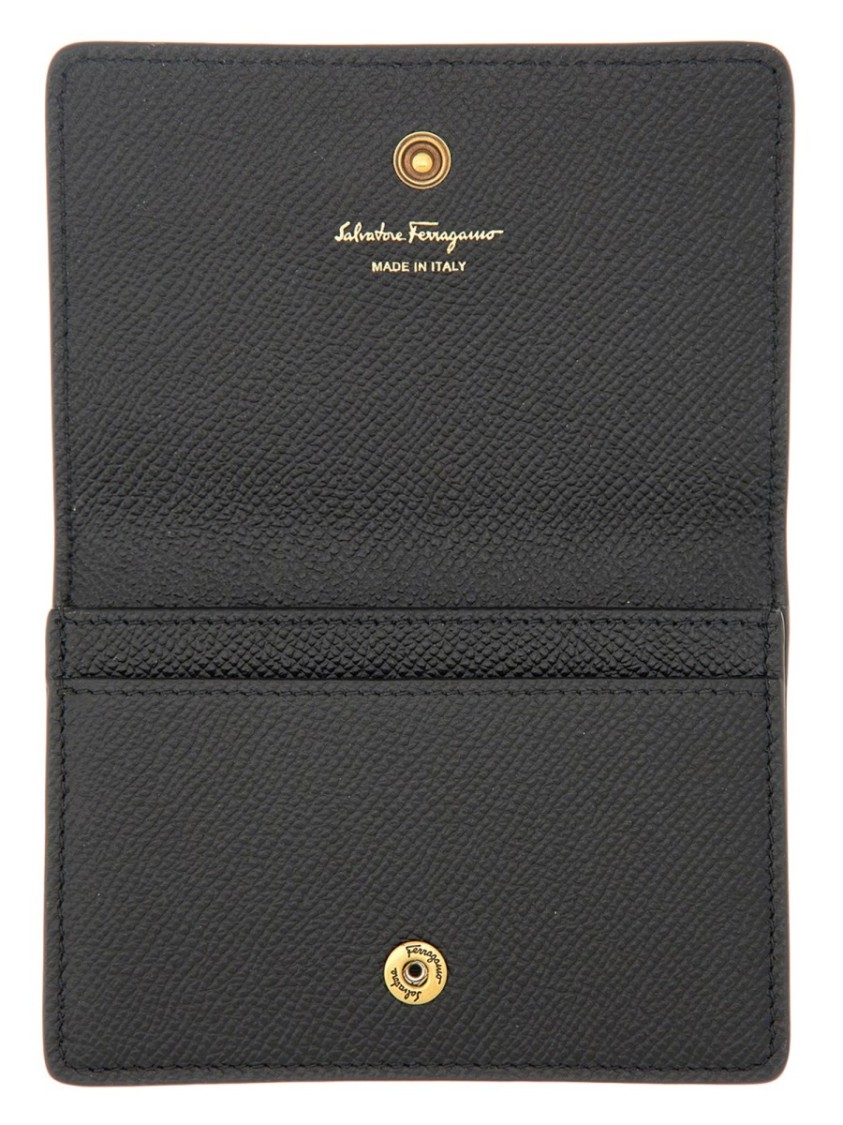 Ferragamo Salvatore Gancini Credit Card Holder