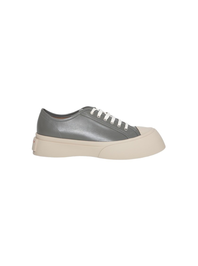 Shop Marni Low Top Sneakers Green
